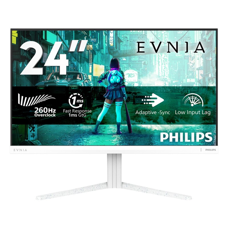 Philips Evnia 3000 24M2N3201PL 24 Fast IPS 1920 x 1080 (Full HD) HDMI DisplayPort 260Hz